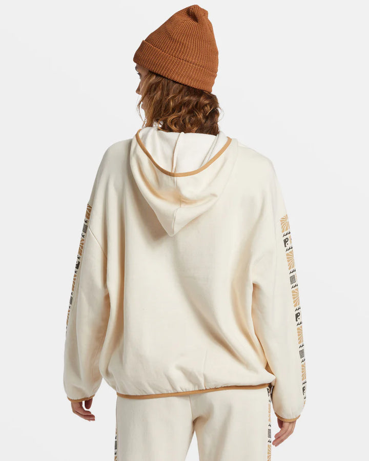 Billabong Surf Adventure Half-Zip Hoodie - WHITE CAP - Sun Diego Boardshop