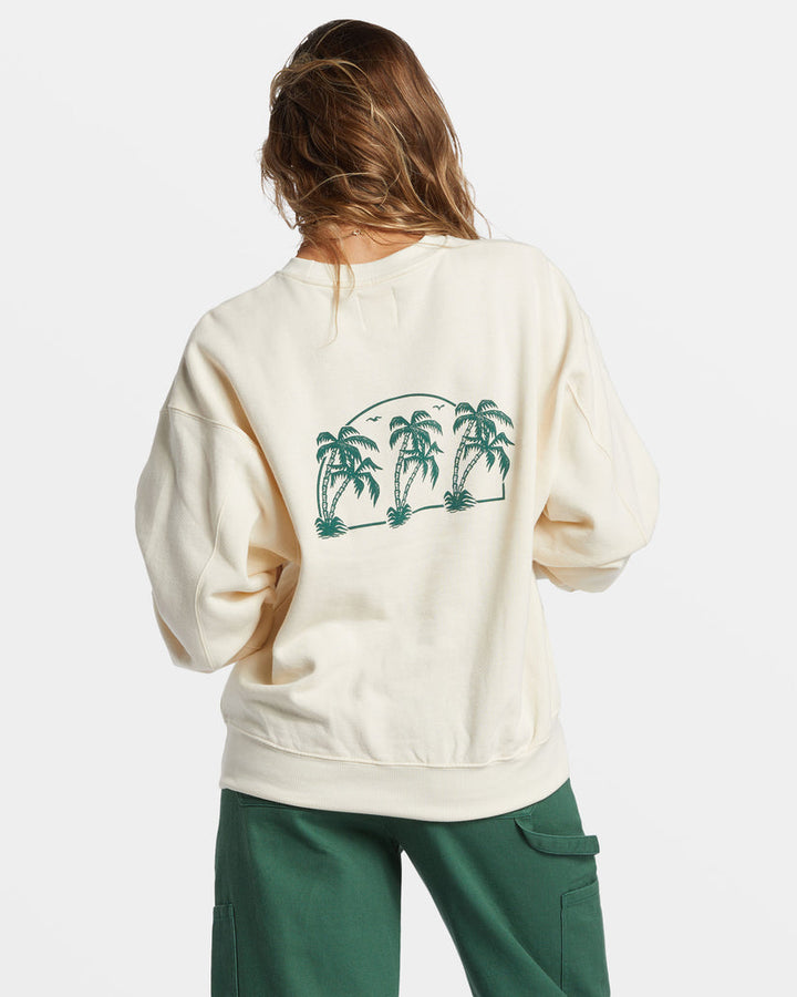 Billabong Fresh Take Pullover Sweatshirt - WHITE CAP - Sun Diego Boardshop