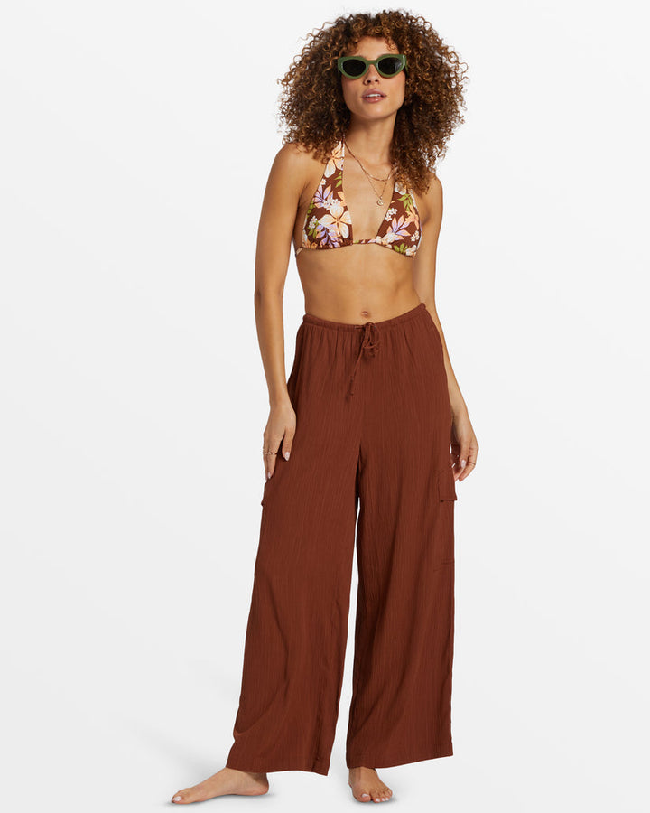 Billabong Beach Babe Beach Cargo Pants - TOASTED COCONUT - Sun Diego Boardshop