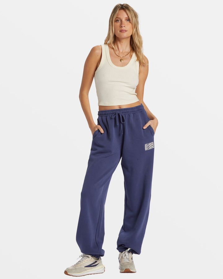 Billabong Palmin Elastic Waist Joggers - I SEA INDIGO - Sun Diego Boardshop