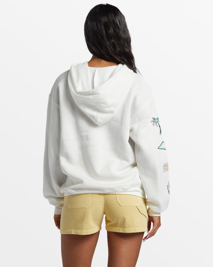 Billabong Keep Shining Hoodie - SALT CRYSTAL - Sun Diego Boardshop