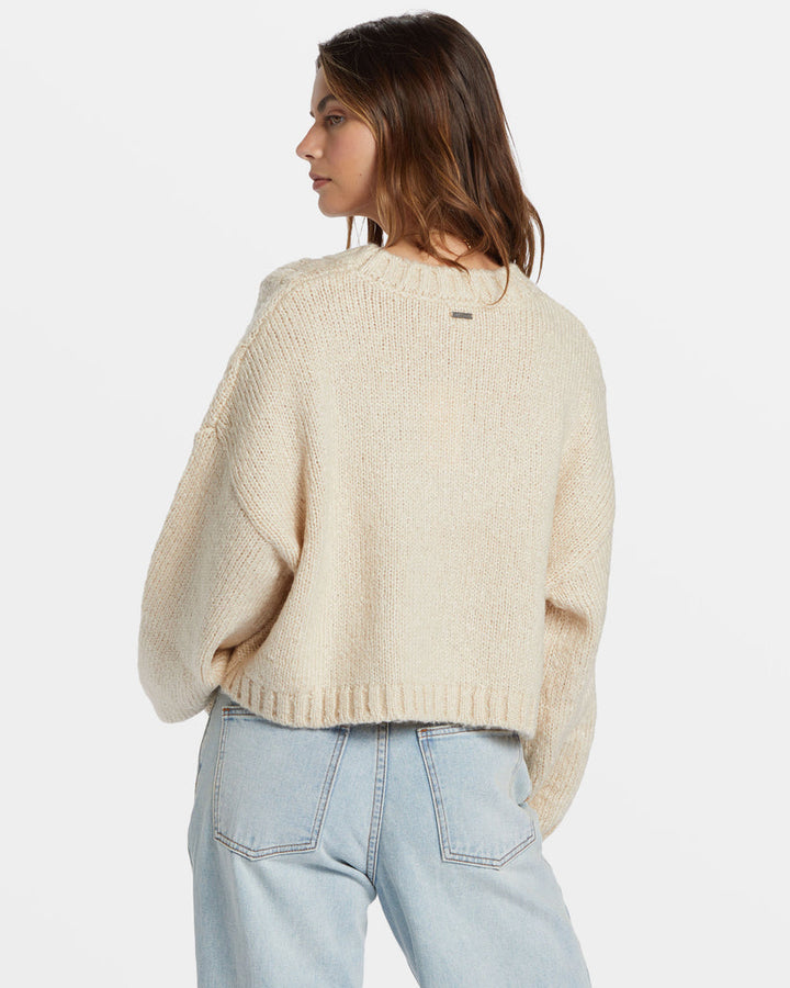 Billabong Modern Love Pullover Sweater - DOVE - Sun Diego Boardshop