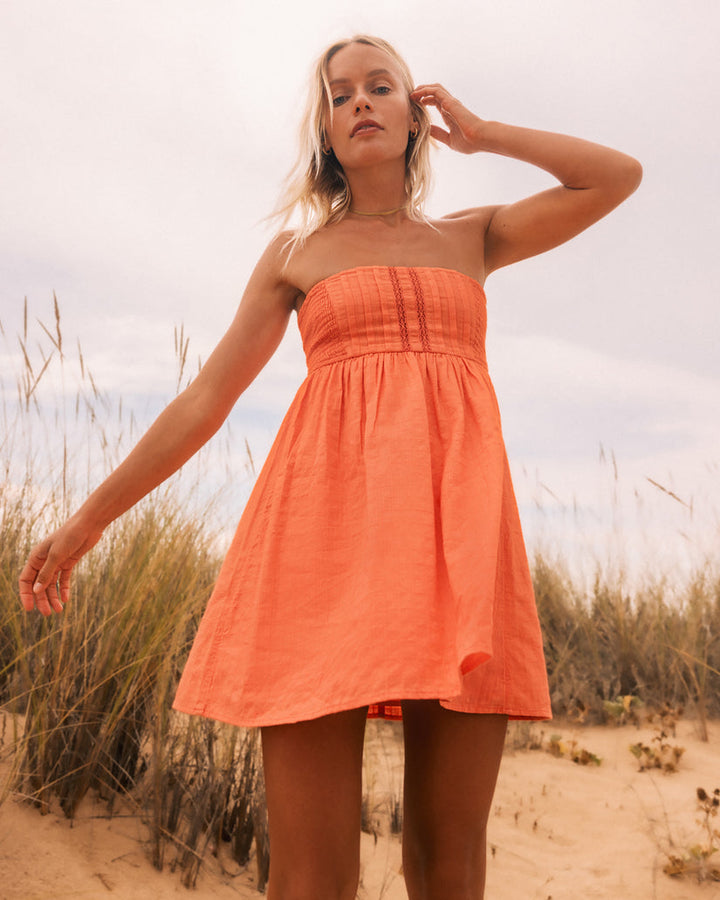 Billabong Summers End Mini Dress - SWEET PAPAYA - Sun Diego Boardshop