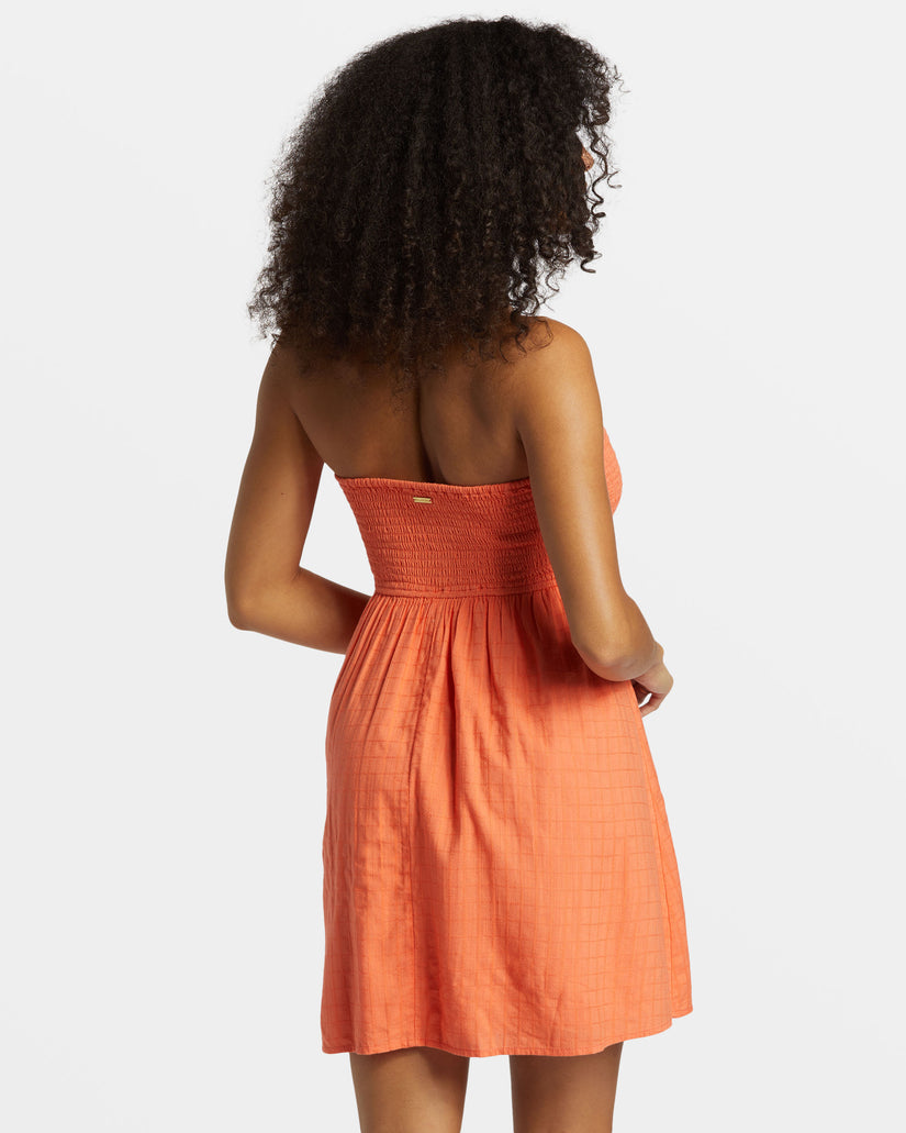 Billabong Summers End Mini Dress - SWEET PAPAYA - Sun Diego Boardshop