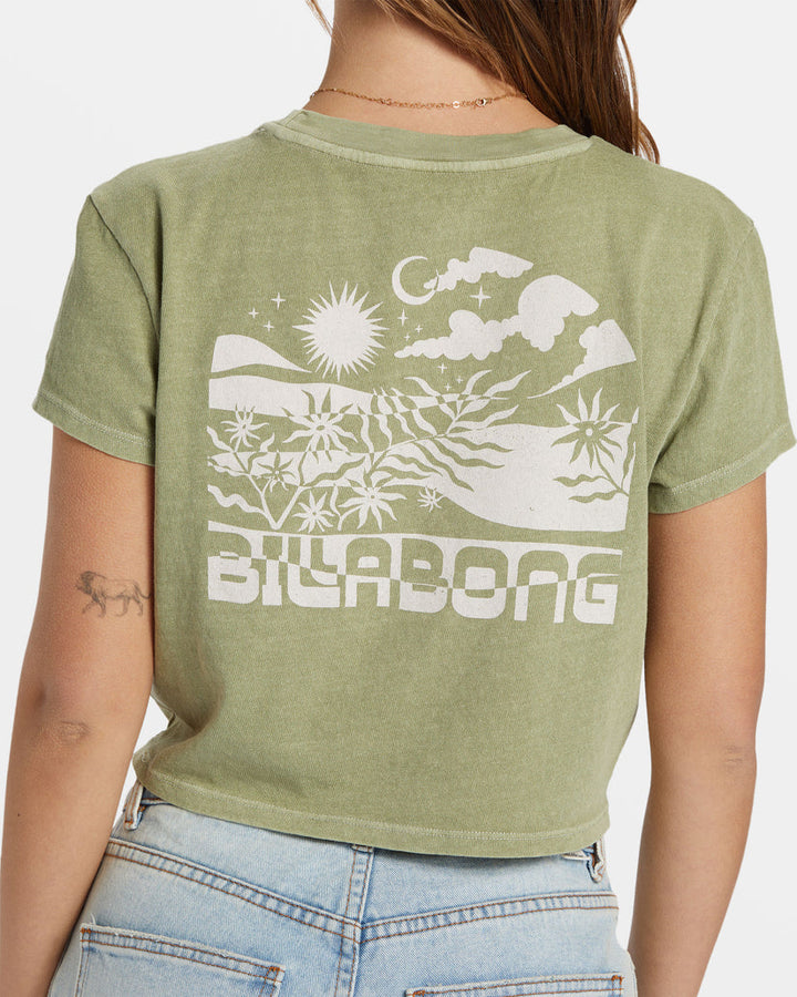 Billabong White Noise Tee - AVOCADO - Sun Diego Boardshop