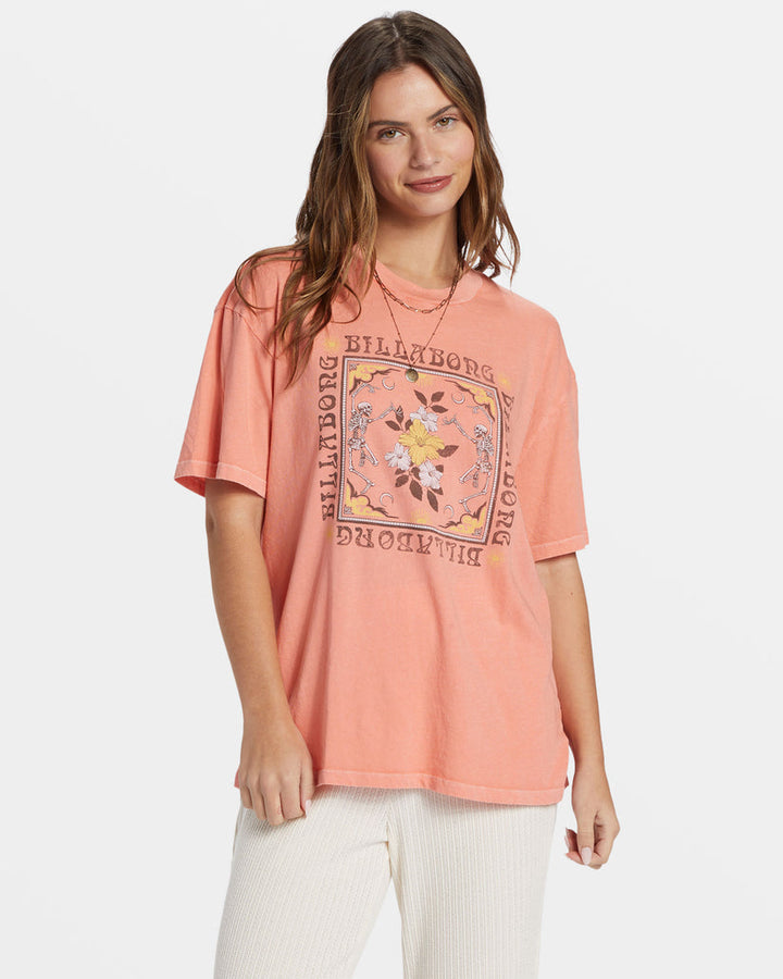 Billabong Wild West Side T-Shirt - PEACH OUT - Sun Diego Boardshop