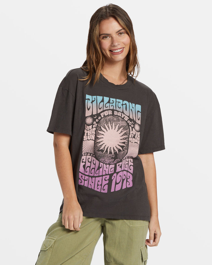 Billabong You Are Invited T-Shirt - OFF BLACK - Sun Diego Boardshop