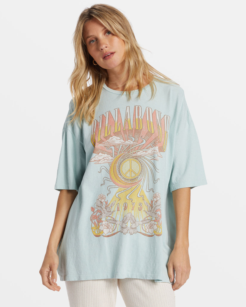 Billabong Head In The Clouds T-Shirt - SEA FOG - Sun Diego Boardshop