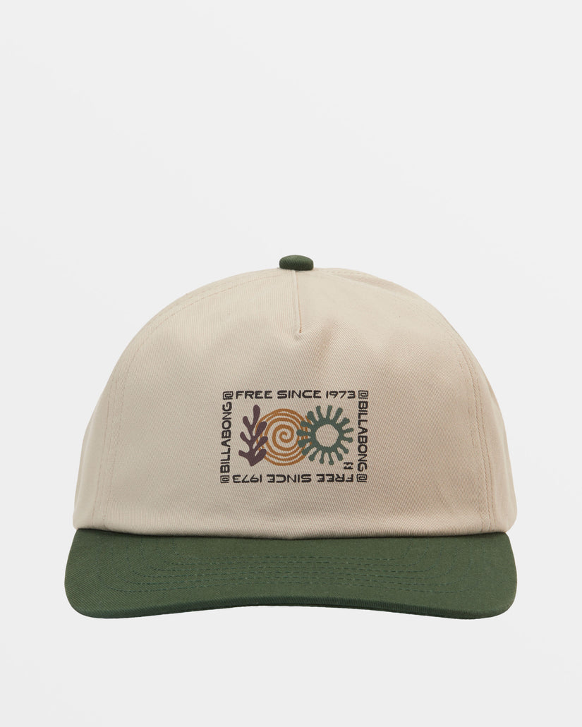 Billabong Breakdown Snapback Hat - FOREST GREEN - Sun Diego Boardshop