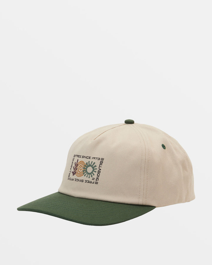 Billabong Breakdown Snapback Hat - FOREST GREEN - Sun Diego Boardshop