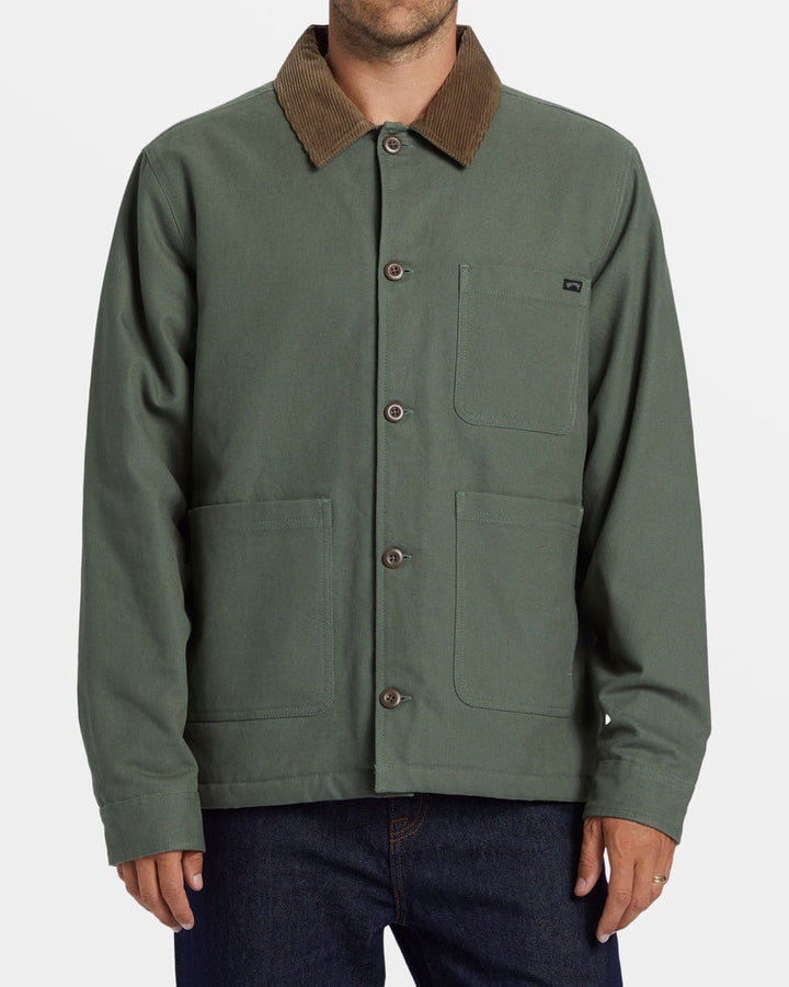 Billabong Chore Sherpa Jacket - HUNTER