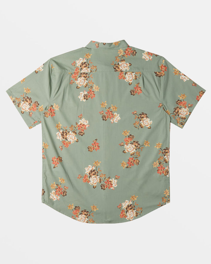 Billabong Sundays Mini Short Sleeve Shirt - SAGE - Sun Diego Boardshop