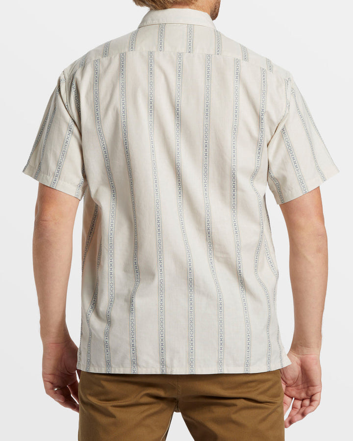 Billabong Sundays Jacquard Short Sleeve Shirt - CHINO - Sun Diego Boardshop