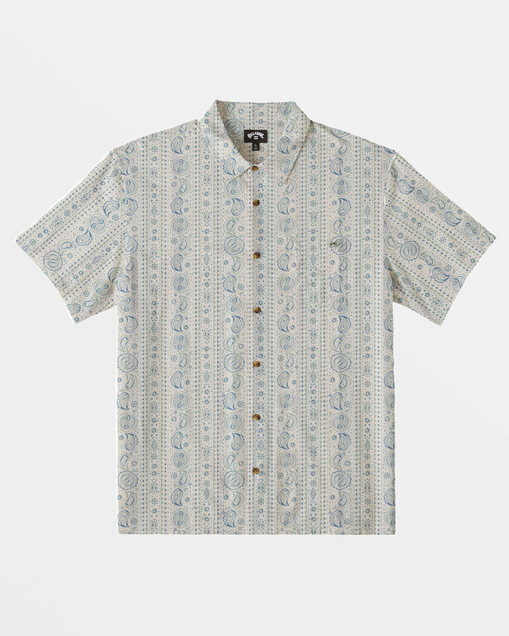 Billabong Sundays Jacquard Short Sleeve Shirt - TAUPE - Sun Diego Boardshop