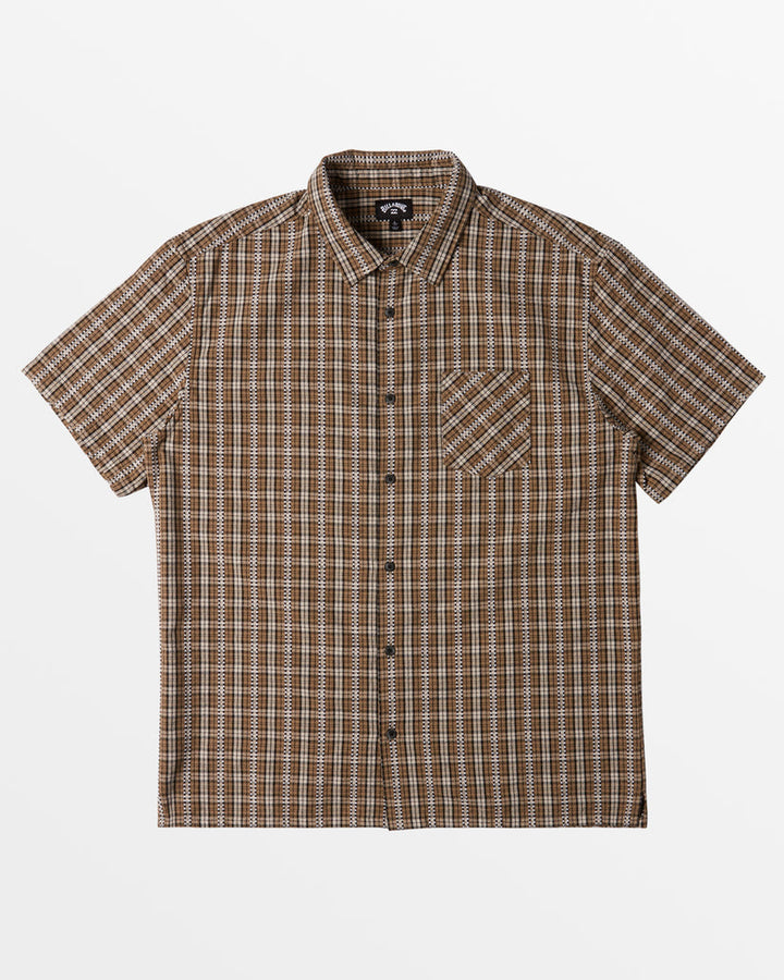 Billabong Mogul Short Sleeve Woven Shirt - CREAM - Sun Diego Boardshop