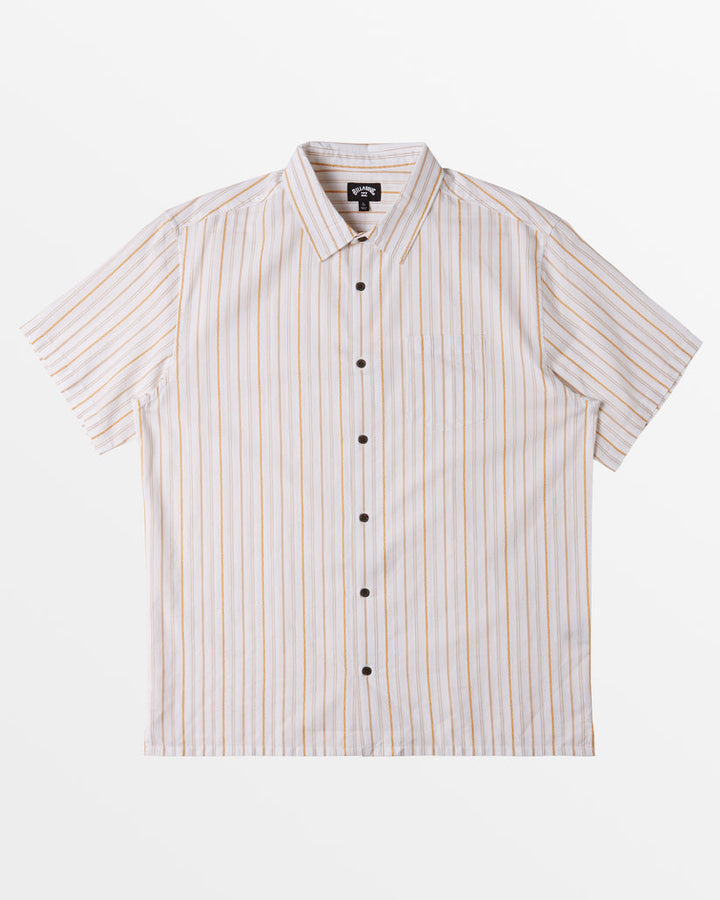 Billabong Mogul Short Sleeve Woven Shirt - HONEY - Sun Diego Boardshop