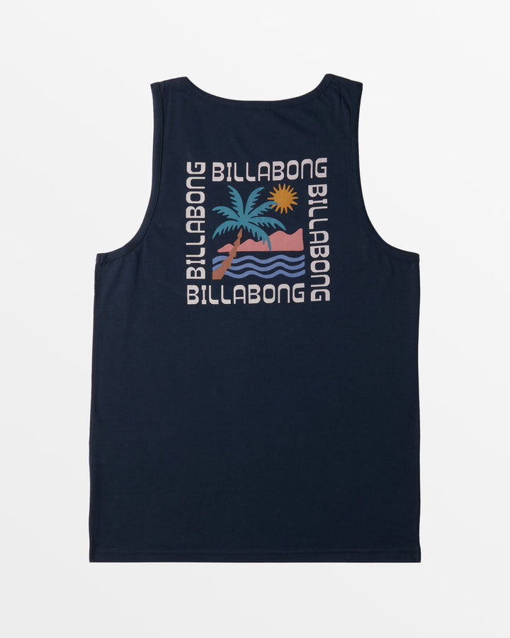 Billabong Troppo Pocket Tank Top - NAVY - Sun Diego Boardshop