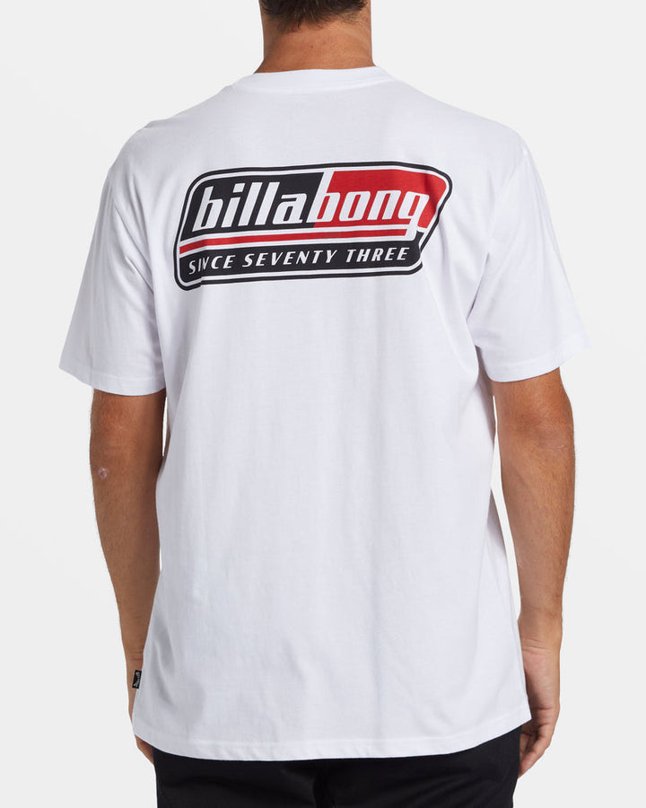 Billabong Walled T-Shirt - WHITE - Sun Diego Boardshop