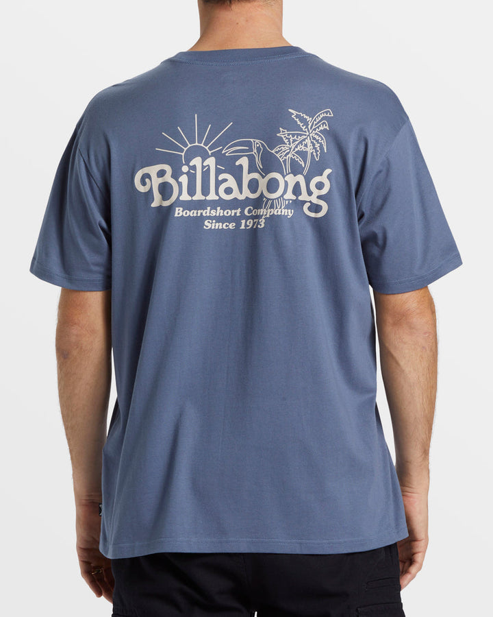 Billabong Lounge T-Shirt - SLATE BLUE - Sun Diego Boardshop