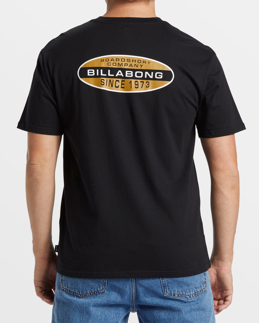 Billabong Walled T-Shirt - BLACK - Sun Diego Boardshop