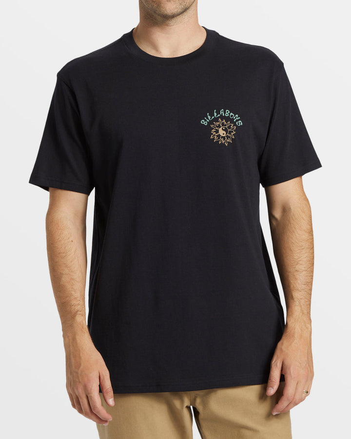 Billabong Flow T-Shirt - BLACK - Sun Diego Boardshop