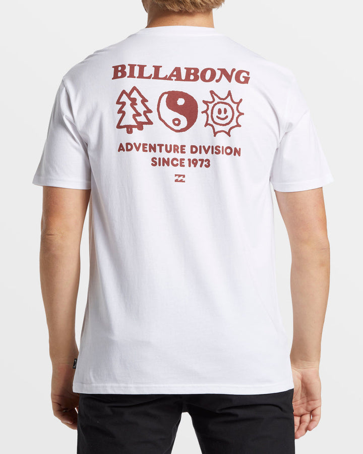 Billabong Balance OG T-Shirt - WHITE - Sun Diego Boardshop