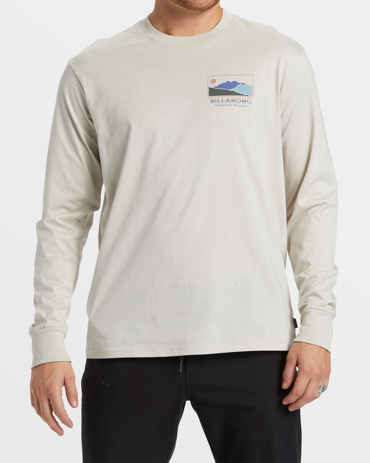 Billabong Range Long Sleeve T-Shirt - STONE - Sun Diego Boardshop