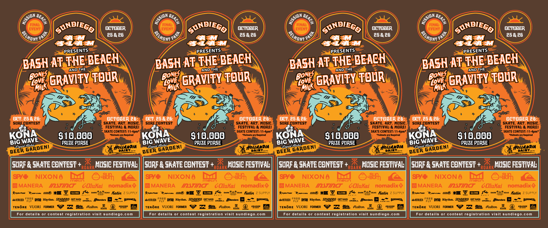 SunDiego Am Slam Bash At The Beach 2025