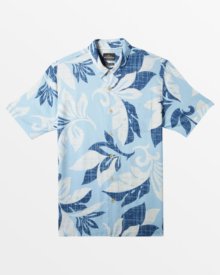 Quiksilver Waterman El Moro Short Sleeve Shirt - DREAM BLUE - Sun Diego Boardshop