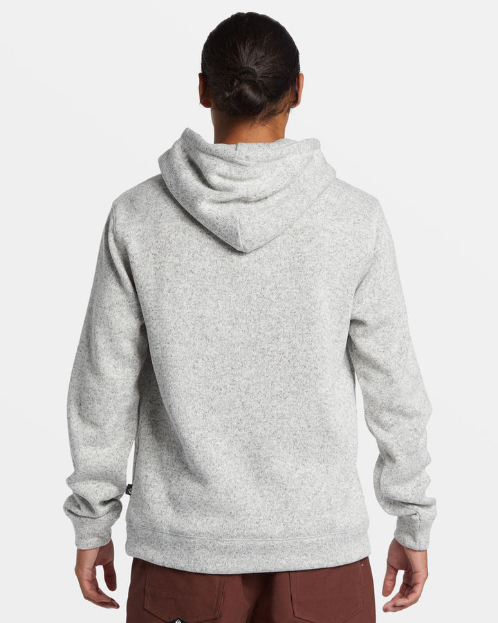 Quiksilver Keller Hoodie - LIGHT GREY HEATHER - Sun Diego Boardshop