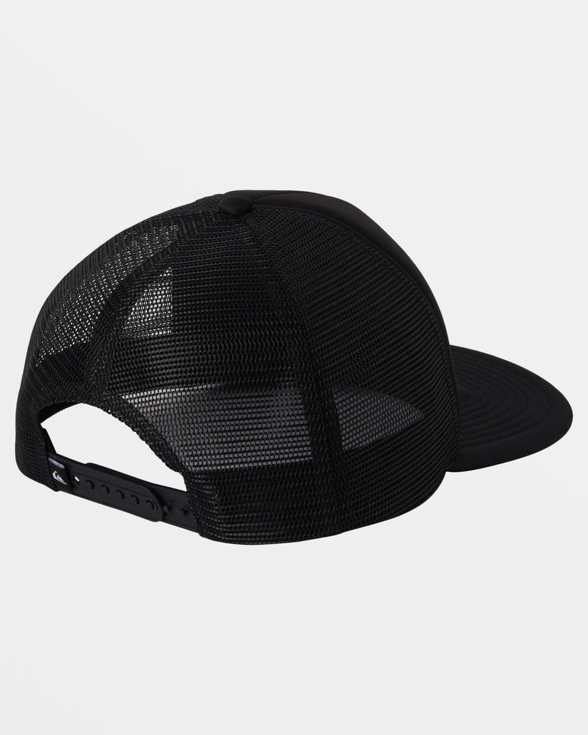 Quiksilver Slab Drifter Trucker Hat - BLACK - Sun Diego Boardshop