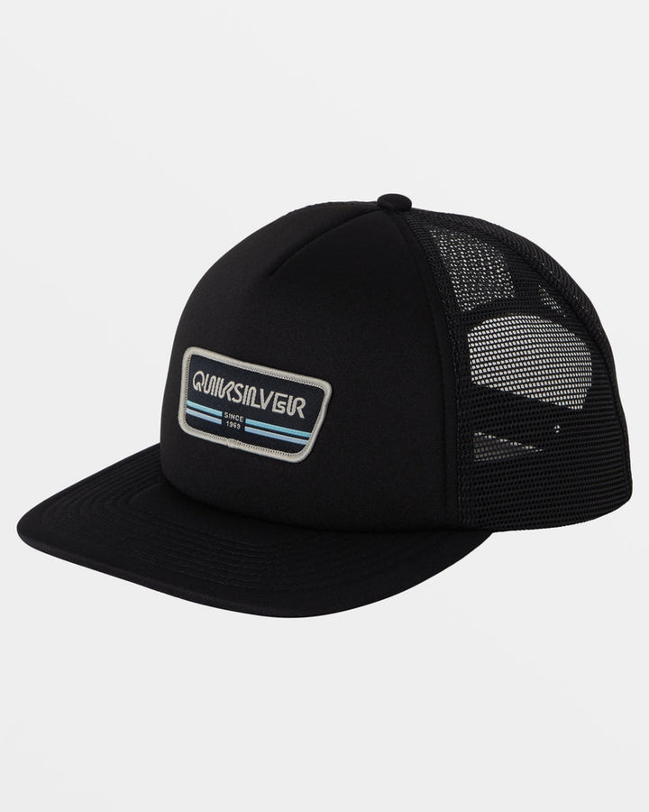 Quiksilver Slab Drifter Trucker Hat - BLACK - Sun Diego Boardshop