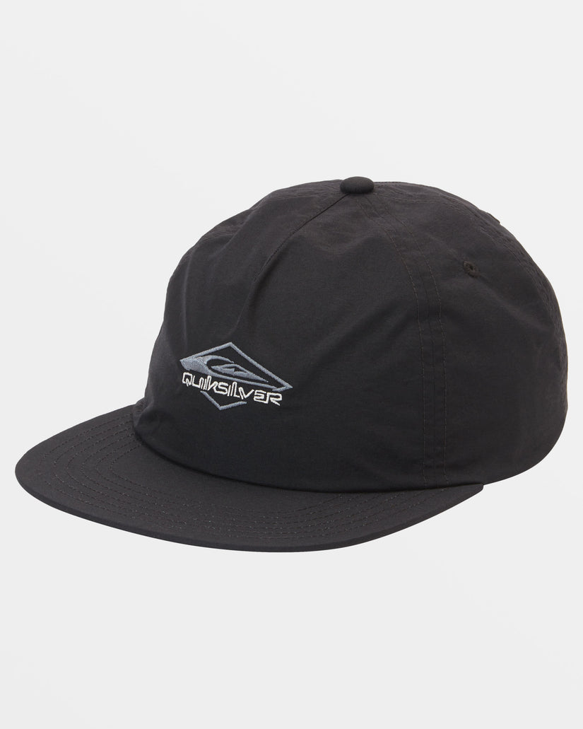 Quiksilver Steelhouse Ripper Snapback Hat - BLACK - Sun Diego Boardshop