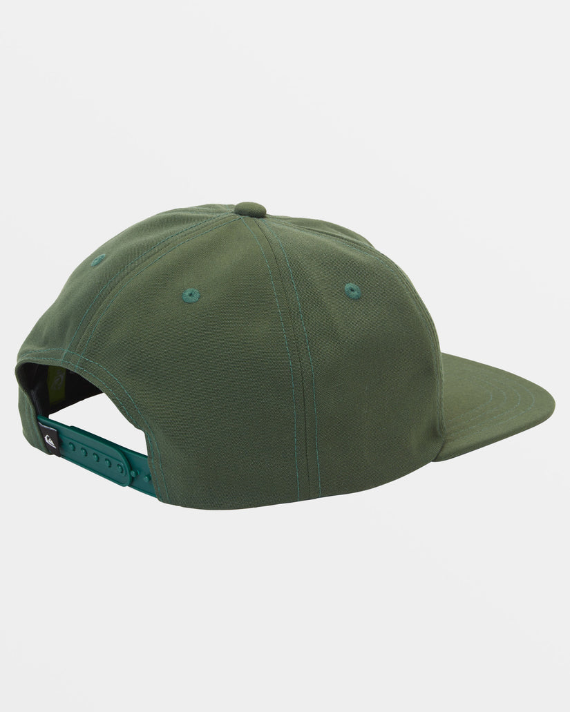 Quiksilver Locked Snapback Hat - FOREST - Sun Diego Boardshop