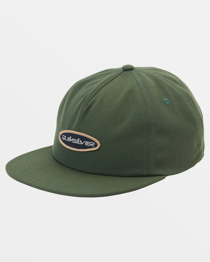 Quiksilver Locked Snapback Hat - FOREST - Sun Diego Boardshop