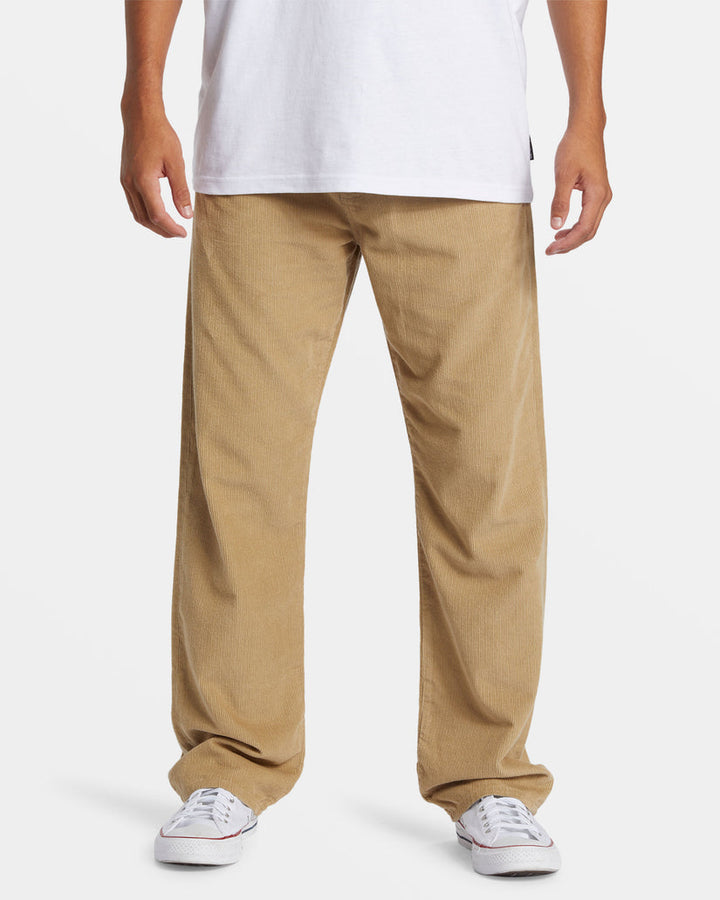 Quiksilver Landers Corduroy Straight Fit Pants - TWILL - Sun Diego Boardshop