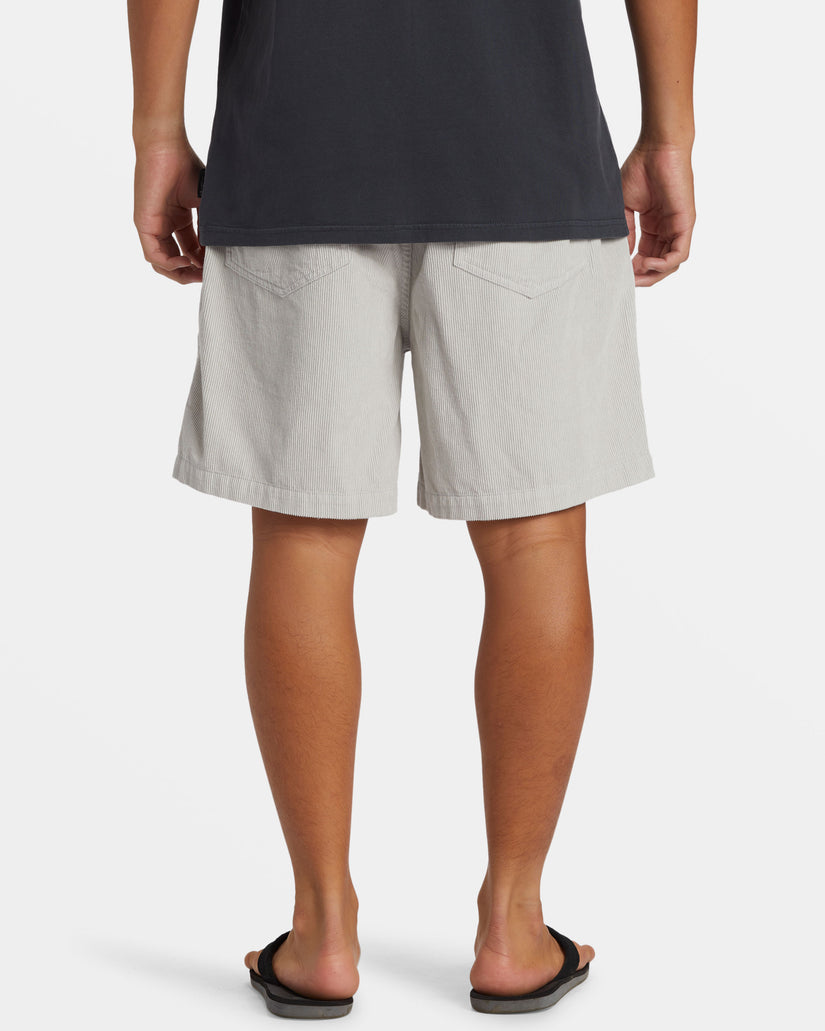 Quiksilver Taxer Corduroy Shorts - GRAY VIOLET - Sun Diego Boardshop