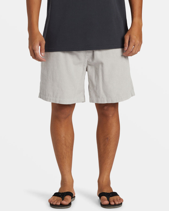 Quiksilver Taxer Corduroy Shorts - GRAY VIOLET - Sun Diego Boardshop