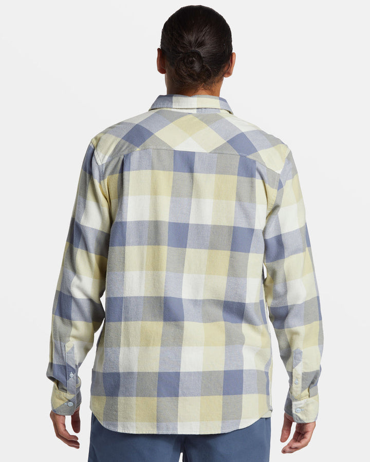 Quiksilver Motherfly Long Sleeve Flannel - WINTER PEAR - Sun Diego Boardshop