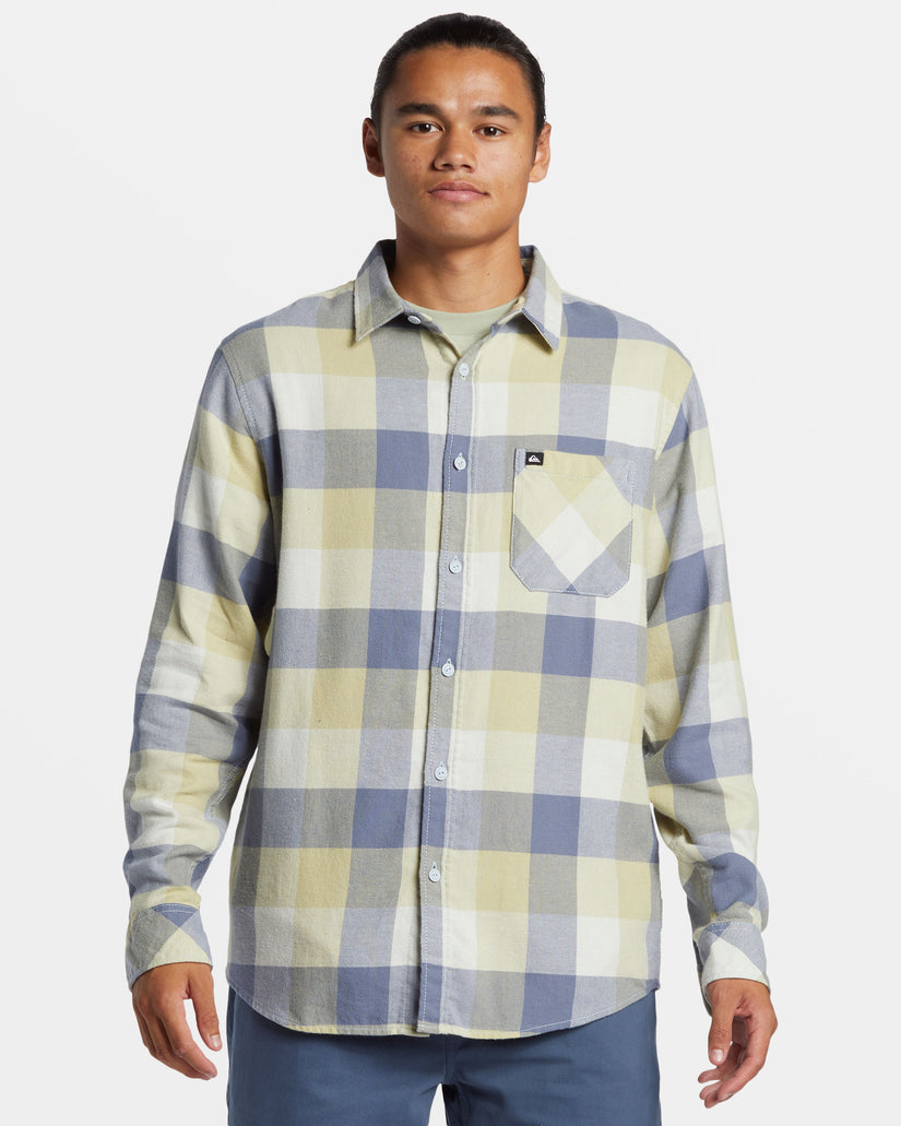 Quiksilver Motherfly Long Sleeve Flannel - WINTER PEAR - Sun Diego Boardshop