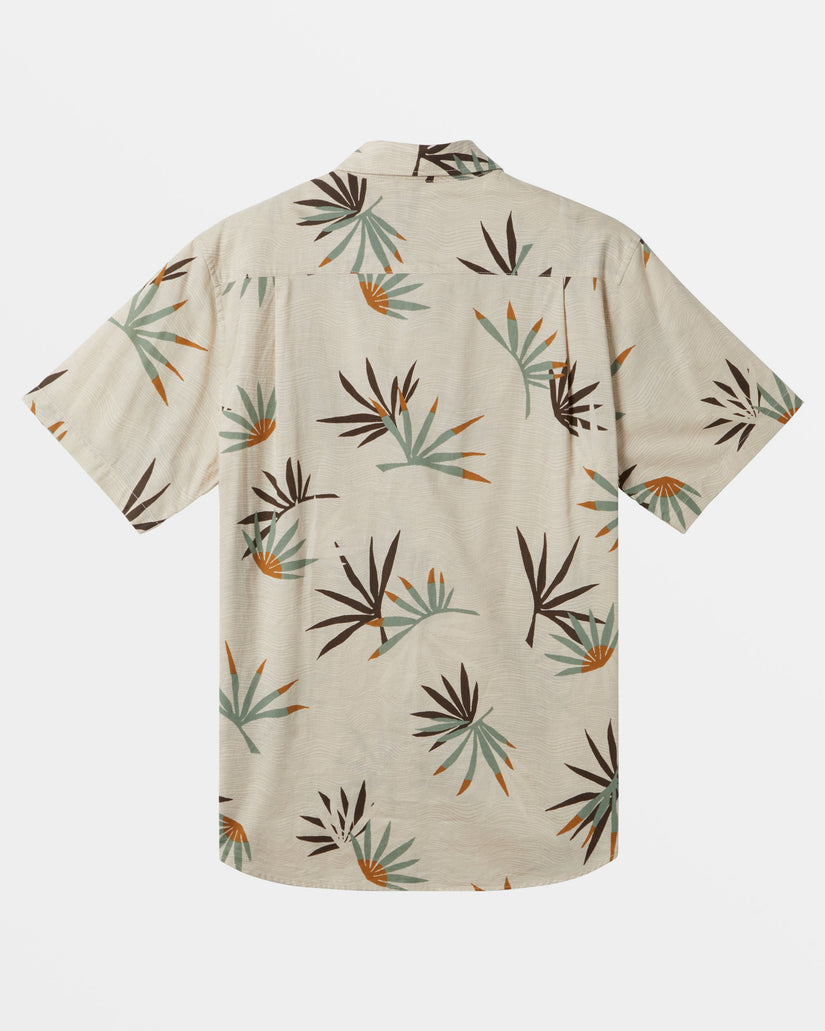 Quiksilver Apero Classic Short Sleeve Shirt - FOG APERO CLASSIC - Sun Diego Boardshop