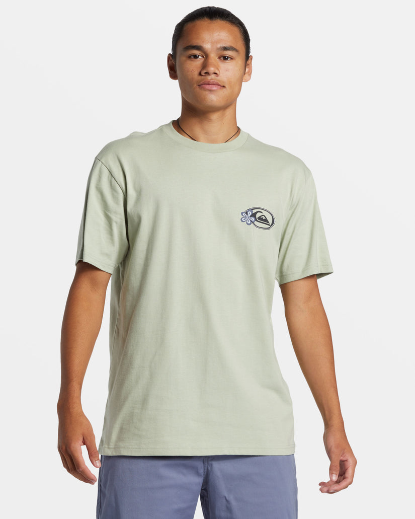 Quiksilver Celestial Guardian T-Shirt - DESERT SAGE - Sun Diego Boardshop