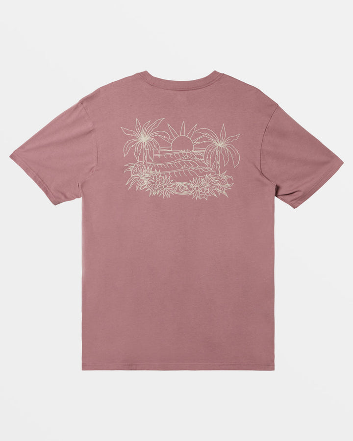 Quiksilver Right Point T-Shirt - GRAPE SHAKE - Sun Diego Boardshop