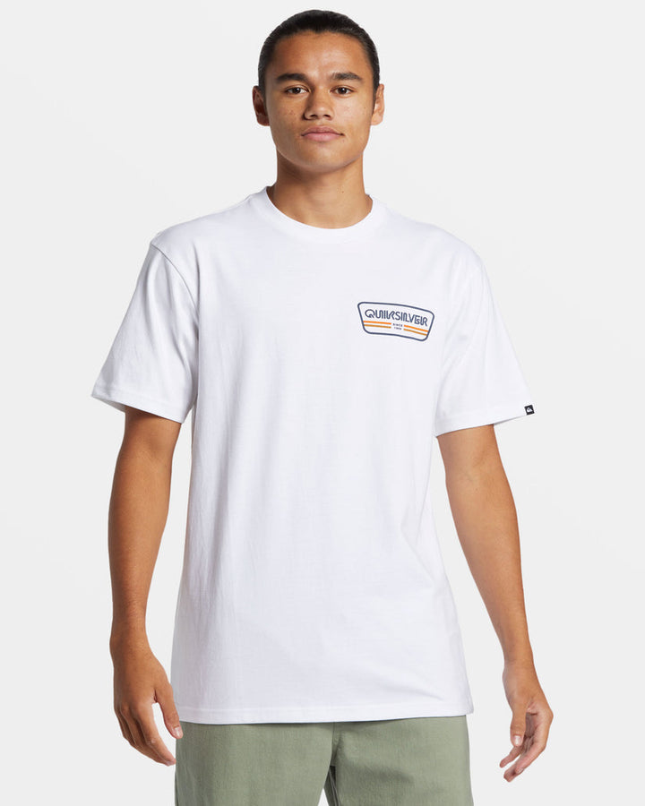 Quiksilver Range Life T-Shirt - WHITE - Sun Diego Boardshop