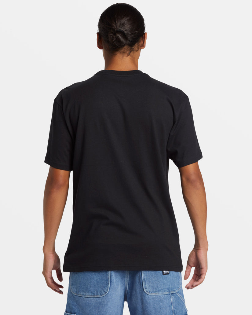 Quiksilver Speed Stripe T-Shirt - BLACK - Sun Diego Boardshop