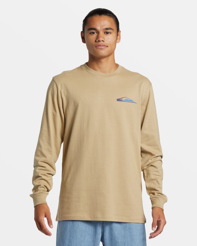 Quiksilver Warp Drive Long Sleeve T-Shirt - TWILL - Sun Diego Boardshop