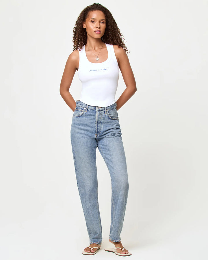L Space Women's Ash Tank - Happier In A Bikini
