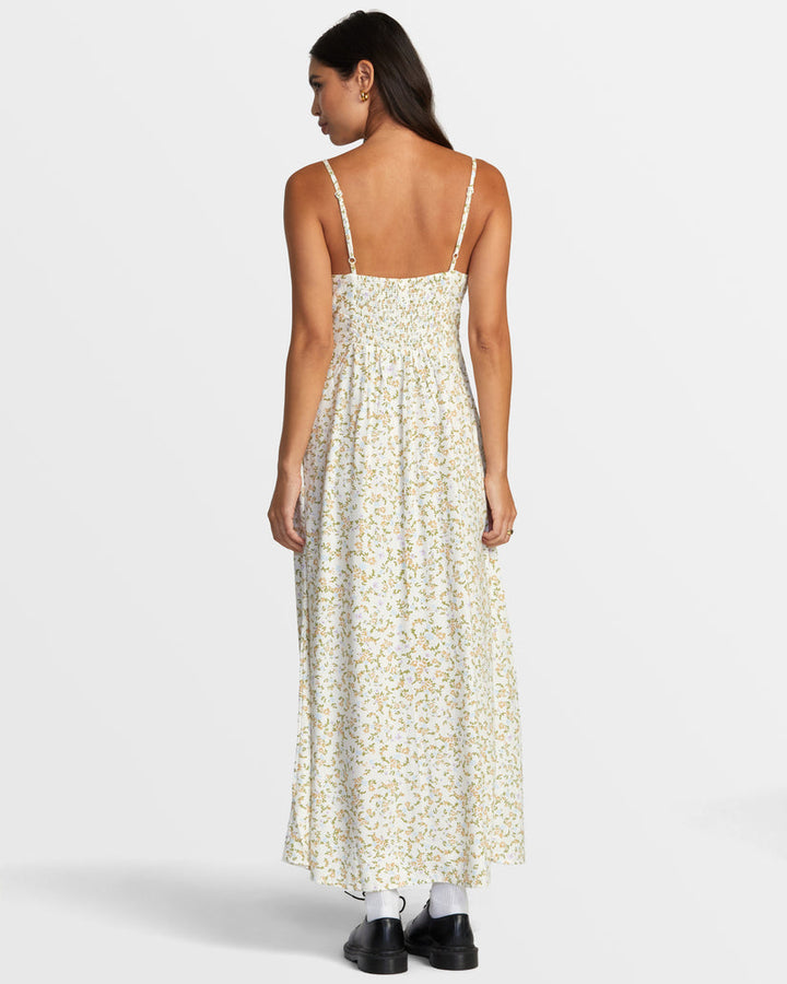 RVCA JAMES MAXI DRESS - CLOUD - Sun Diego Boardshop