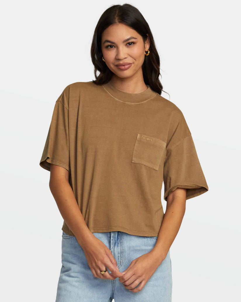 RVCA KINNEY TEE - ERMINE - Sun Diego Boardshop