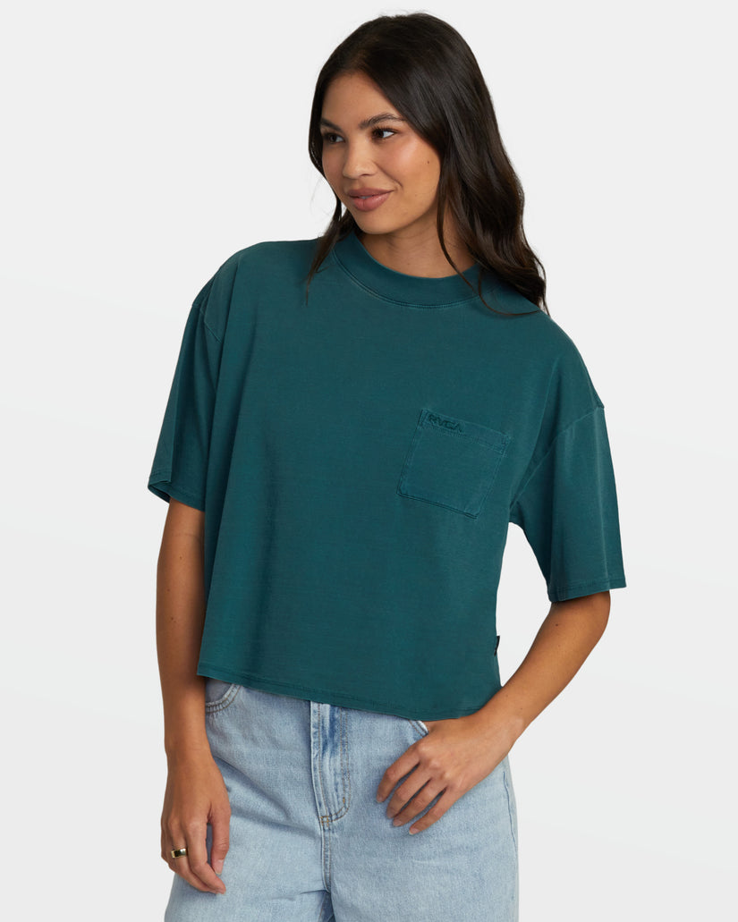 RVCA KINNEY TEE - PONDEROSA PINE - Sun Diego Boardshop